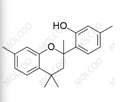 5-甲基-2-(2,4,4,7-四甲基色烯-2-基)苯酚；	6022-36-2