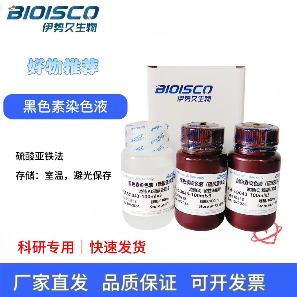 黑色素染色液(硫酸亚铁法)