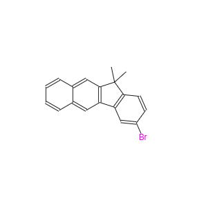 3-溴-11,11-二甲基-11H-苯丙[b]芴  1674334-59-8  3-Bromo-11,11-dimethyl-11H-benzo[b]fluorene
