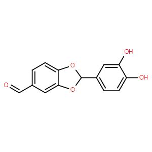 2'-(3',4-二羟苯基)-1,3-胡椒环-5-醛