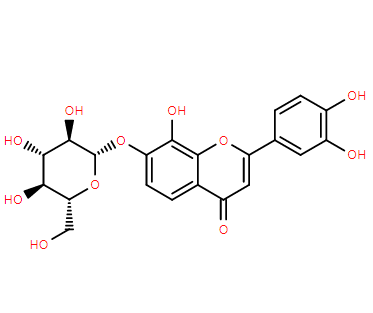 3′,4′,8-三羟基黄酮-7-O-β-D-葡萄糖苷