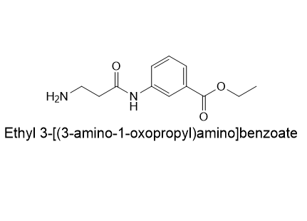 Ethyl 3-[(3-amino-1-oxopropyl)amino]benzoate