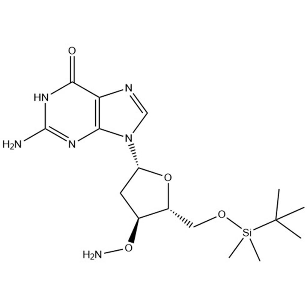 3'-O-Amino-2'-deoxy-5'-O-[(1,1-dimethylethyl)dimethylsilyl]guanosine;1237885-31-2