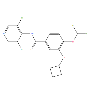 N-（3,5-二氯吡啶-4-基）-4-（二氟甲氧基）-3-甲氧基苯甲酰胺