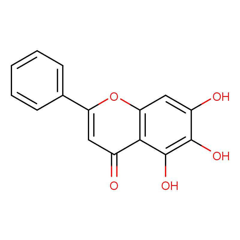 黄芩素	491-67-8 	 CAS  生产厂家  匠信生物