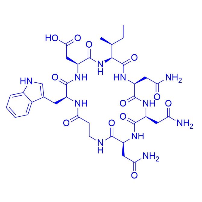 SPSB2-iNOS inhibitory cyclic peptide-2 1989528-33-7.png