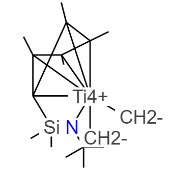 二甲基甲硅烷(叔丁基氨基)四甲基环戊二烯基二甲基钛；135072-62-7