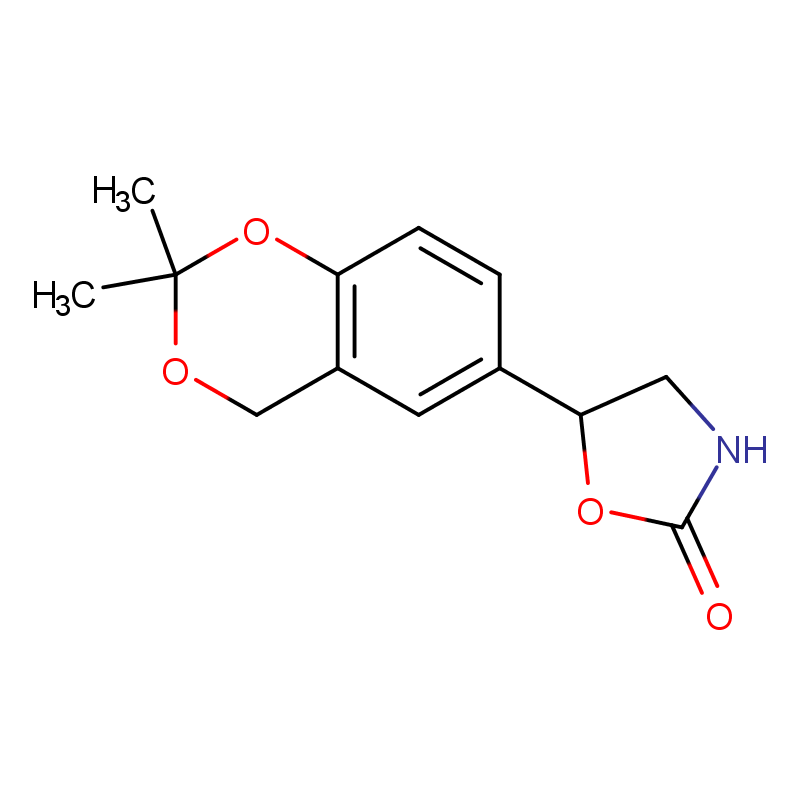 5-(2,2-二甲基-4H-1,3-苯并二恶英-6-基)-1,3-恶唑烷-2-酮 452340-96-4