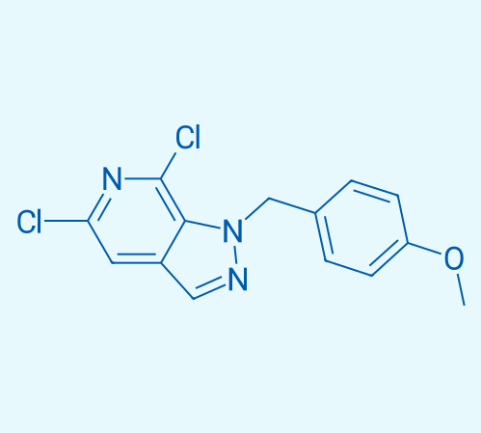 5,7-二氯-1-(4-甲氧基苄基)-1H-吡唑并[3,4-c]吡啶  1951402-78-0