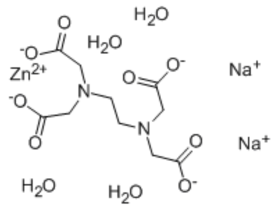 乙二胺四乙酸锌二钠,四水合物；176736-49-5