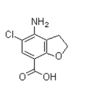 4-氨基-5-氯-2,3-二氢苯并呋喃-7-羧酸