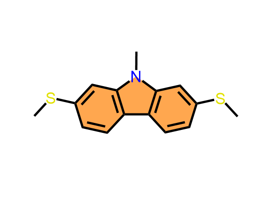 2,2'-Bis-methylmercapto-N-methylcarbazol