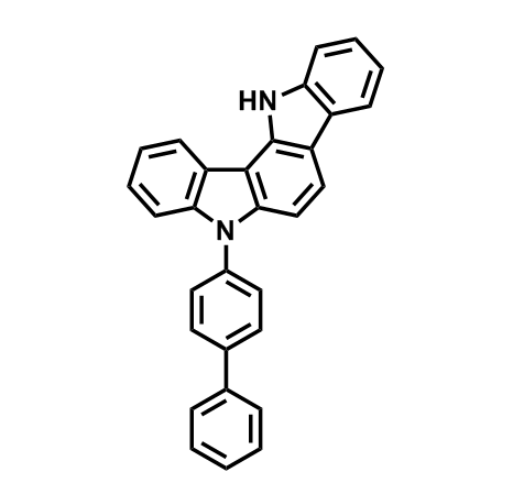 5-[1,1′-联苯]-4-基-5,12-二氢-吲哚并[3,2-A]咔唑  1902182-24-4