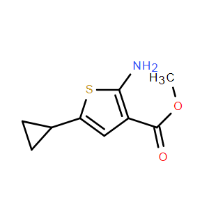 2-氨基-5-环丙基噻吩-3-羧酸甲酯