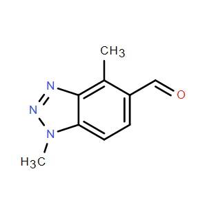 1,4-二甲基-1H-苯并[d][1,2,3]三唑-5-甲醛