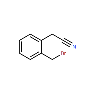 2-(2-(溴甲基)苯基)乙腈
