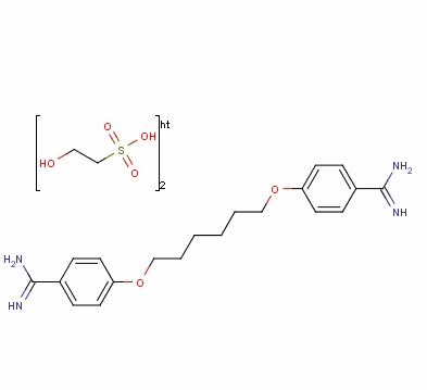 己脒定二(羟乙基磺酸)盐