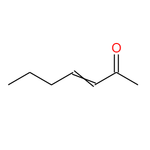 3-庚烯-2-酮；1119-44-4