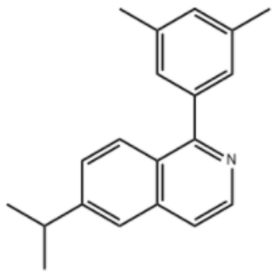 1-（3,5-二甲基苯基）-6-异丙基异喹啉；1936437-58-9