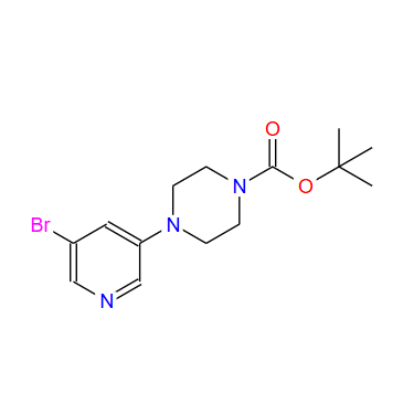 1-BOC-4-(5-溴吡啶-3-基)哌嗪