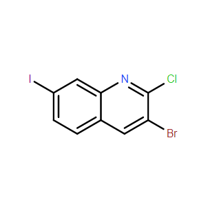 3-溴-2-氯-7-碘喹啉