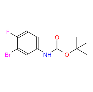 (3-溴-4-氟苯基)氨基甲酸叔丁酯；836619-77-3