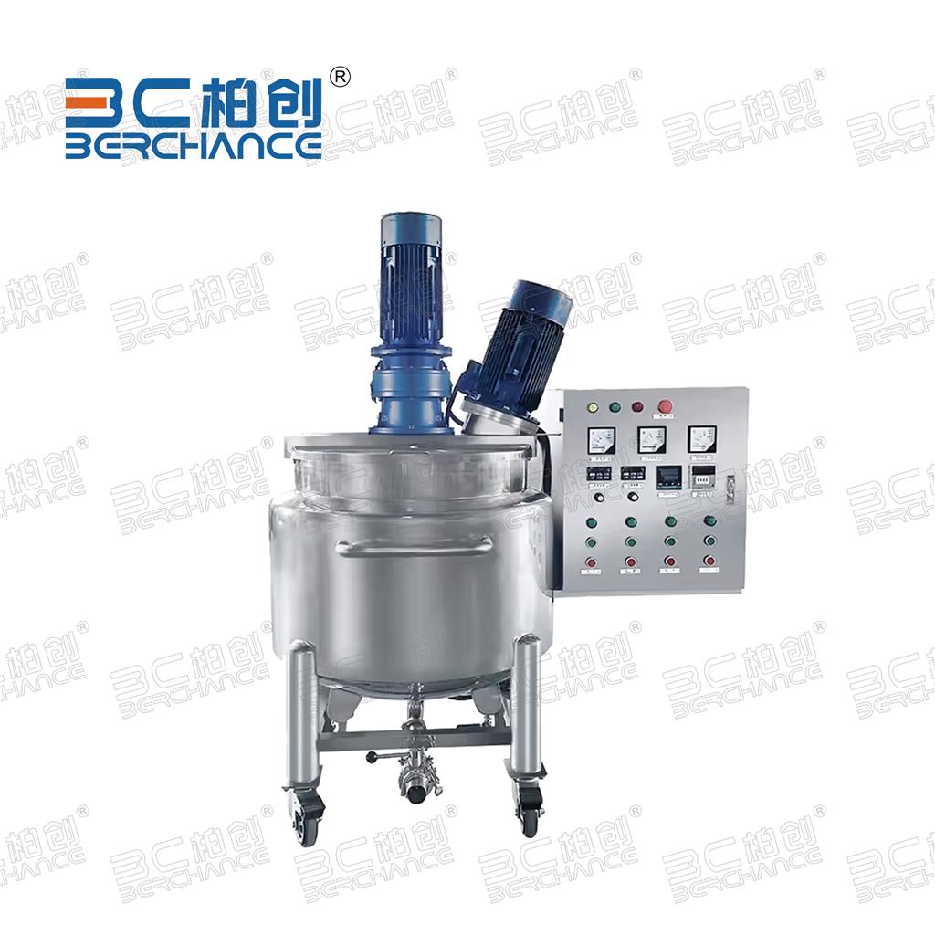 柏创智能Berchance不锈钢搅拌罐，医药、食品、添加剂、涂料、油漆、树脂、胶水、乳制品、高分子材料、新型材料行业搅拌、混合、乳化