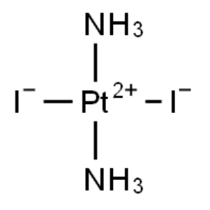 顺式-二碘二氨合铂(II)；15978-93-5