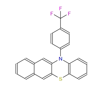 12H-BENZO[B]PHENOTHIAZINE, 12-[4-(TRIFLUOROMETHYL)PHENYL]-