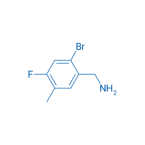 2-溴-4-氟-5-甲基苄胺
