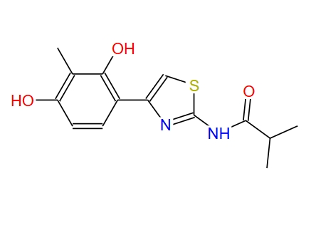 Propanamide, N-[4-(2,4-dihydroxy-3-methylphenyl)-2-thiazolyl]-2-methyl-
