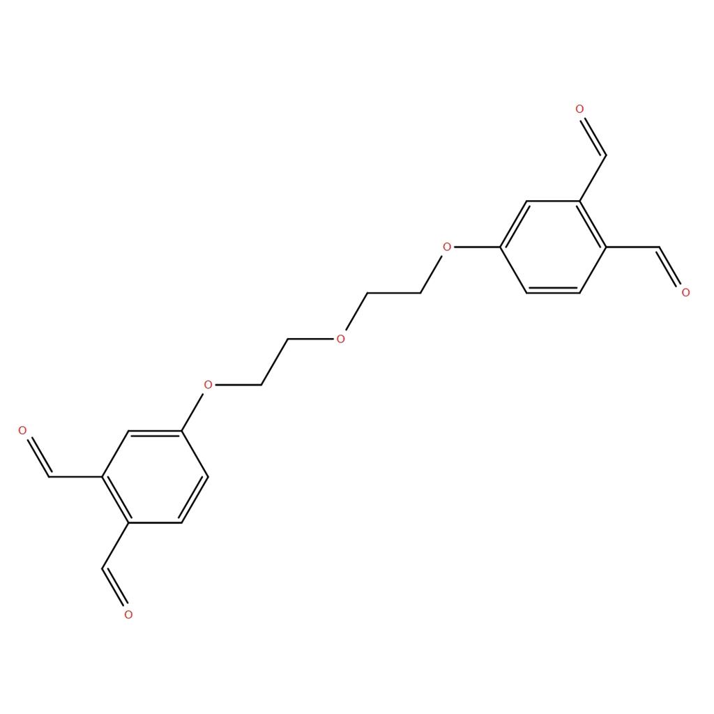 4-(2-(2-(2,5-diformylphenoxy)ethoxy)ethoxy)phthalaldehyde