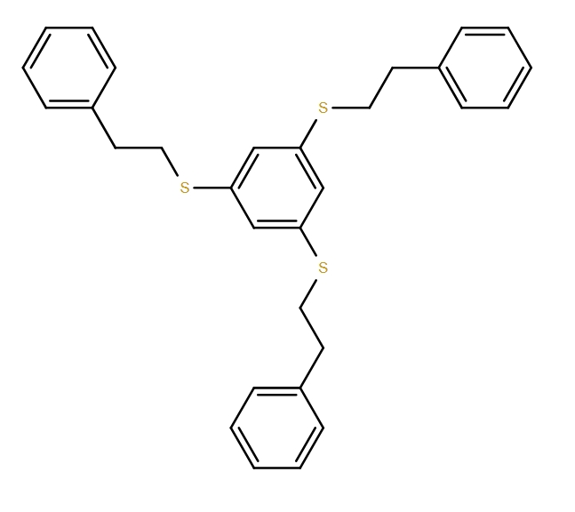 1,3,5-tris(phenethylthio)benzene