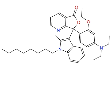 7-[4-(二乙基氨基)-2-乙氧基苯基]-7-(2-甲基-1-辛基-1H-吲哚-3-基)呋喃并[3,4-B]吡啶-5(7H)-酮