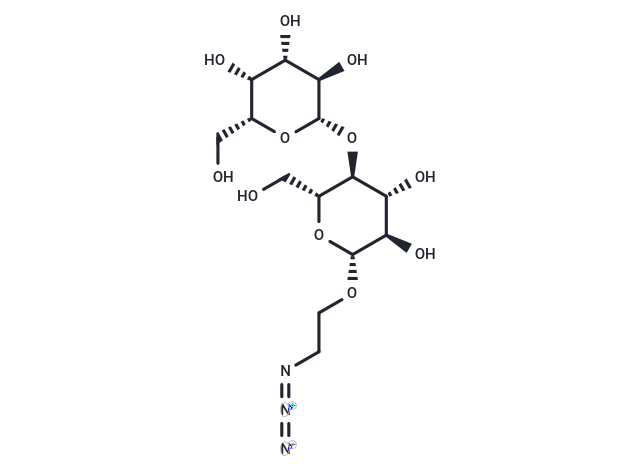 化合物 2-Azidoethyl β-D-lactoside|T89794|TargetMol