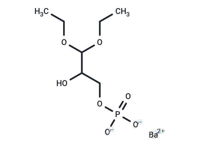 化合物 DL-Glyceraldehyde 3-phosphate diethyl acetal barium|T86282|TargetMol