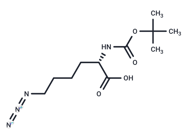 化合物 Boc-L-Lys(N3)-OH|T89712|TargetMol
