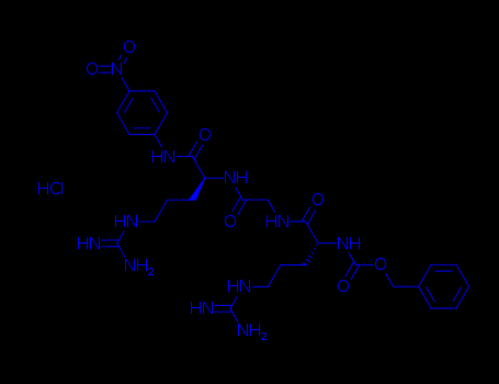在抗Xa测定试剂盒和凝血酶Ⅲ测定试剂盒做发色底物