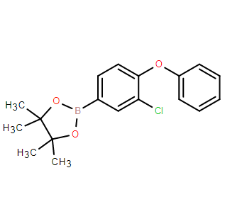 2-（3-氯-4-苯氧基苯基）-4,4,5,5-四甲基-1,3,2-二氧杂硼烷