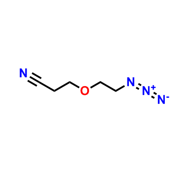 3-(2-azidoethoxy)propanenitrile  1424069-66-8