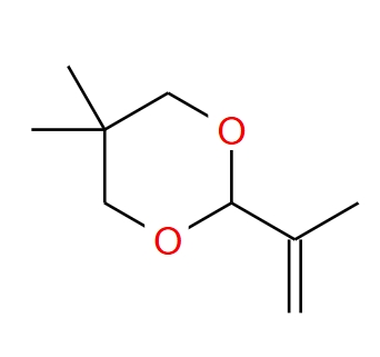 1,3-Dioxane, 5,5-dimethyl-2-(1-methylethenyl)-
