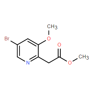 Methyl 2-(5-bromo-3-methoxypyridin-2-yl)acetate