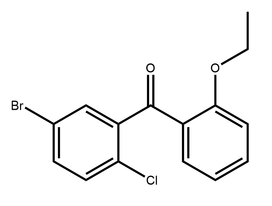 1404477-10-6，(5-broMo-2-chlorophenyl)(2-ethoxyphenyl)Methanone