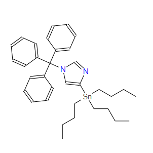 1-三苯基甲基-4-三丁基锡咪唑