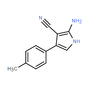 2-氨基-4-(对甲苯基)-1H-吡咯-3-甲腈