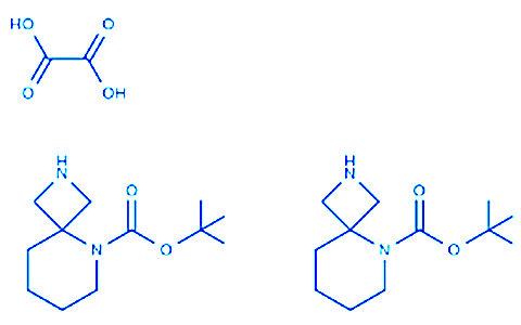 2,5-二氮杂螺[3.5]壬烷-5-羧酸叔丁酯半草酸盐