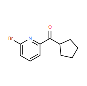 （6-溴吡啶-2-基）（环戊基）甲酮
