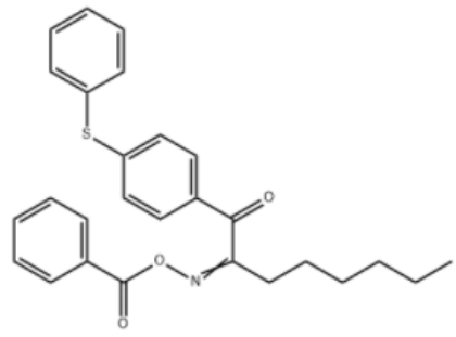 1-[4-(苯硫基)苯基]-1,2-辛烷二酮 2-(O-苯甲酰肟)；引发剂OXE01；253585-83-0