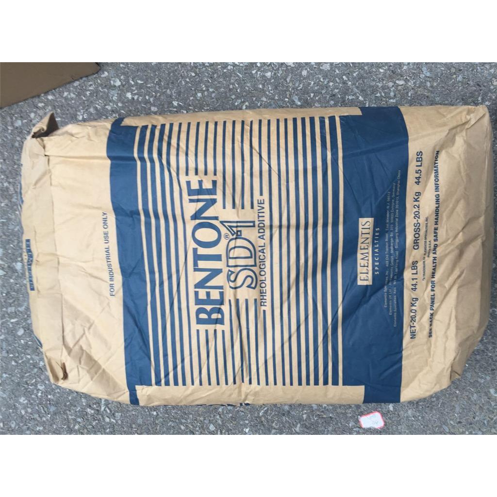 海名斯膨润土SD1为一适用于脂肪族及非极性到中极性有机溶剂涂料体系