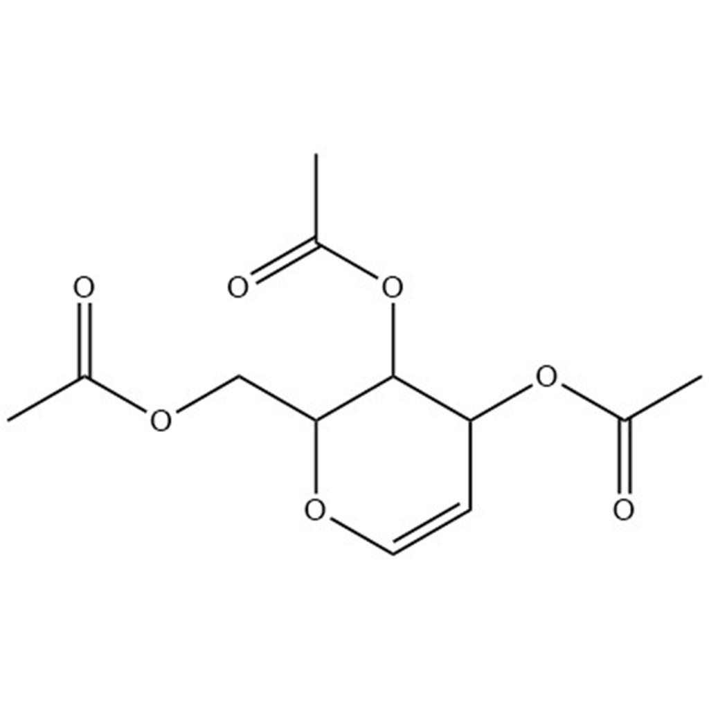 2-(Acetoxymethyl)-3,4-dihydro-2H-pyran-3,4-diyl diacetate